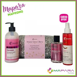 ALANIA TROUSSE ROSE BOISEE(PARFUM 100ML+GEL LAV+E.TONIQUE GR