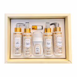 Offrez vous ce magnifique coffret Musc Blanc et Citron Lait de corps hydratant éclaircissant 100ml Brume de corps Musc 100ml ...