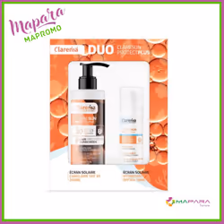 Clarenia Duo Ecran Hydratant Invisible + Ecran Cheveux -40%