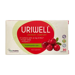 POLYPHARMA URIWELL CONFORT URINAIRE 30 GELULES