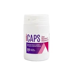 Icaps Zinc+Vit C+Vit D Bt/20
