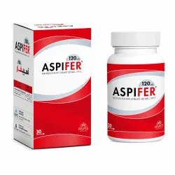 ASPIFER 120MG BT 30 GELLULES