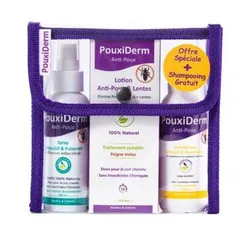 Pouxiderm Pack Shampoing + lotion + Spray