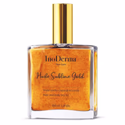 Huile Sublime Gold Sèche Cheveux et Corps 100ml-Inoderma