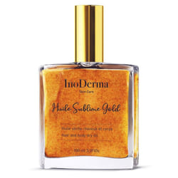 Huile Sublime Gold Sèche Cheveux et Corps 100ml-Inoderma