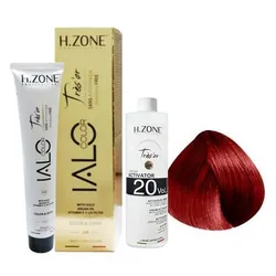 Coloration ialo trés'or blond foncé rouge chaud 6.606sans ammoniaque 100 ml-h-zone