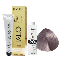 Coloration ialo trés'or blond clair cendré 9.1 sans ammoniaque 100 ml -h-zone
