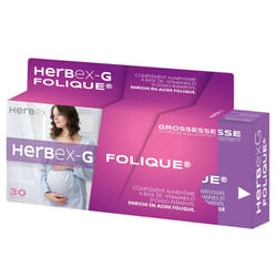 HERBEX G folique 30 GELULES