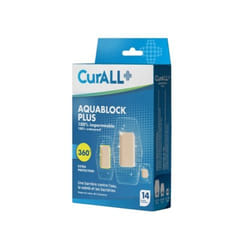 CURALL AQUA BLOCK PLUS ASSORTED B/14