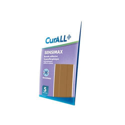 Curall Sensimax Bandes Bande Adhésive Hypoallergénique Boite De 5 60X100Mm
