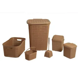 Set Bain Sofpince Victoria Marron