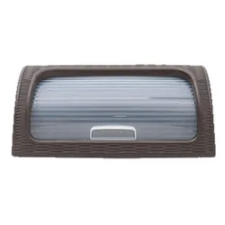 Boite à Pain Sofpince avec Porte Avant Coulissante Gris