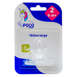 Poco Baby Tétine en silicone 2eme Age