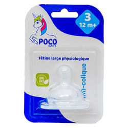 Poco Baby Tétine Physio 3eme Age