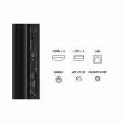 TCL C73 Series C735 55" 4K Ultra HD Smart TV Wifi Noir - Vue supplémentaire 4