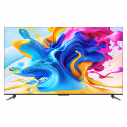 TCL C64 Series 50C645, 127 cm (50"), 3840 x 2160 pixels, 4K Ultra HD, QLED, Smart TV, Noir