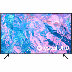 Téléviseur Samsung CU7000 - Taille de l'écran : 58 pouces - Résolution : 3840 x 2160 pixels - Système d'exploitation : Tizen™ ...