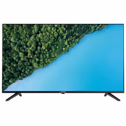 Téléviseur Telefunken 43"FHD- Sans bordures- Résolution: 1920 x 1080 pixels- Connecteurs: 1 x USB, 2 x HDMI, 1 Port AV IN- Dé ...
