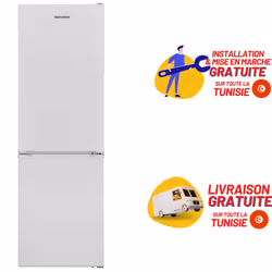 Réfrigérateur Telefunken FRIG-373W 341 Litres NoFrost - Blanc