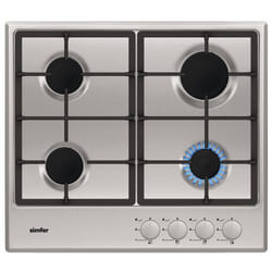 Plaque de cuisson encastrable Simfer 4 Feux - 60cm - Inox