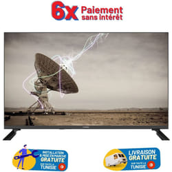 TV Telefunken 32" D6 HD Avec Récepteur Intégré Noir (TV32D6)