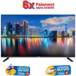 TV Telefunken 50" U6 LED UHD 4K avec Récepteur intégré (TV50U6)