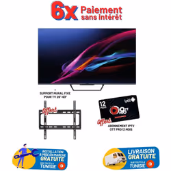 TV Telefunken 50" UHD 4K QLED G3B Smart Android Wifi