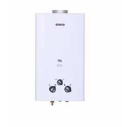 Chauffe eau EMROD à Gaz Bouteille  - Volume: 10 L - Pression d’eau appropriée : 28MPa - Entrée évaluée de la chaleur : 20 KW  ...