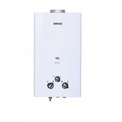 Chauffe Bain EMROD 10 Litres Gaz Bouteille - Blanc