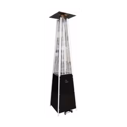 Chauffage de Terrasse COALA Pyramide En Acier Inoxydable
