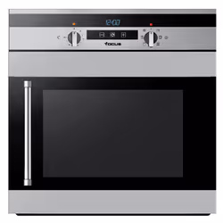 Four Encastrable Multifonction Focus F724X - Capacité 58 Litres - Dimensions 60cm - Couleur Inox - 9 Programmes - Chaleur tou ...