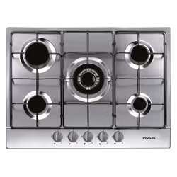Plaque de Cuisson FOCUS 5 Feux 70 cm - Inox (F.407X)