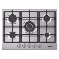 Plaque de Cuisson FOCUS 5 Feux 70cm (F478X) - Inox