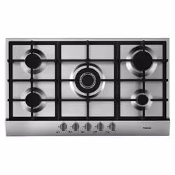 Plaque de Cuisson FOCUS- Largeur: 90 cm- Nombre de foyers: 5brûleurs à gaz, l’un triple couronnes- Flamme stabilisée- Grilles ...