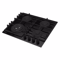 Focus F 405B - Plaque gaz 4 feux, 60 cm, sans thermocouple, vitro noir - Vue supplémentaire 2