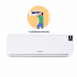 Climatiseur Samsung 18000 BTU - Chaud/Froid - (AR18TQHQLS12TN)