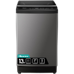 Hisense WTJA1302T machine à laver Charge par dessus 13 kg Noir, Gris