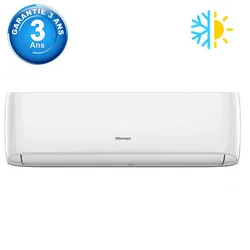 Climatiseur Hisense 18000 BTU Tropicalisé Chaud & Froid Blanc
