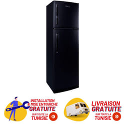 Réfrigérateur MontBlanc FN27 Noir Bambi - 270 Litres