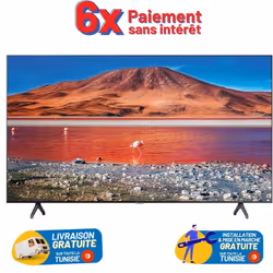 TV Samsung 50" TU7000 UHD 4K Smart