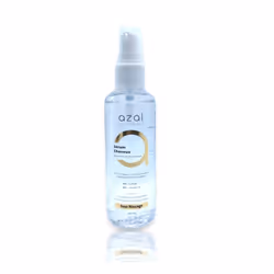Le sérum capillaire de azal enveloppe les cheveux d'une couche protectrice qui lisse les écailles