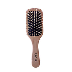 Azal Brosse Cheveux en Bois Carré Petit Modèle
