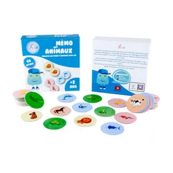 Jouet LOTOS Mémo des Animaux