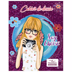 Cahier De Dessin Uni Yamama - Format : A5 - Dimension : 17 x 22 cm - Grammage : 90 gr - Nombre de pages : 16 pages - Couvertu ...