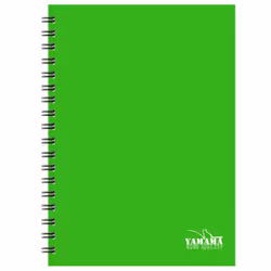 Cahier Wiro Yamama Petit Format - Dimension : 17 x 22 cm - Grammage : 70 gr - Nombre de pages : 200 pages - Couverture Plasti ...