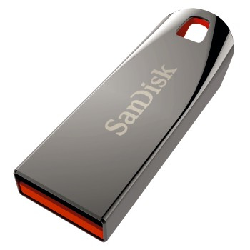 SanDisk CRUZER FORCE lecteur USB flash 64 Go USB Type-A 2.0 Métallique