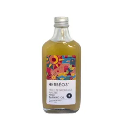 HERBÉOS Huile de Bronzage Nacrée 100ml
