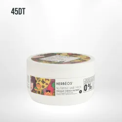 HERBÉOS Masque Nutritif Cheveux secs, Abimés & Cassants 250 ml