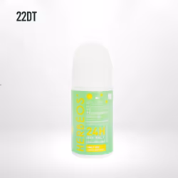 Ce déodorant roll-on unisexe offre une protection complète contre les odeurs et l'humidité tout au long de la journée.