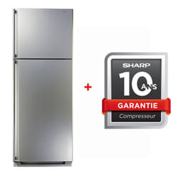 Réfrigérateur 2 Portes Sharp 384L NoFrost (SJ-48C-SL) - Silver